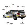Car Stickers Auroral Red Vinyl Wrap Film Waterproof Glossy Film Scratch Resistant Auto Body Decoration Tunning Car Accessories