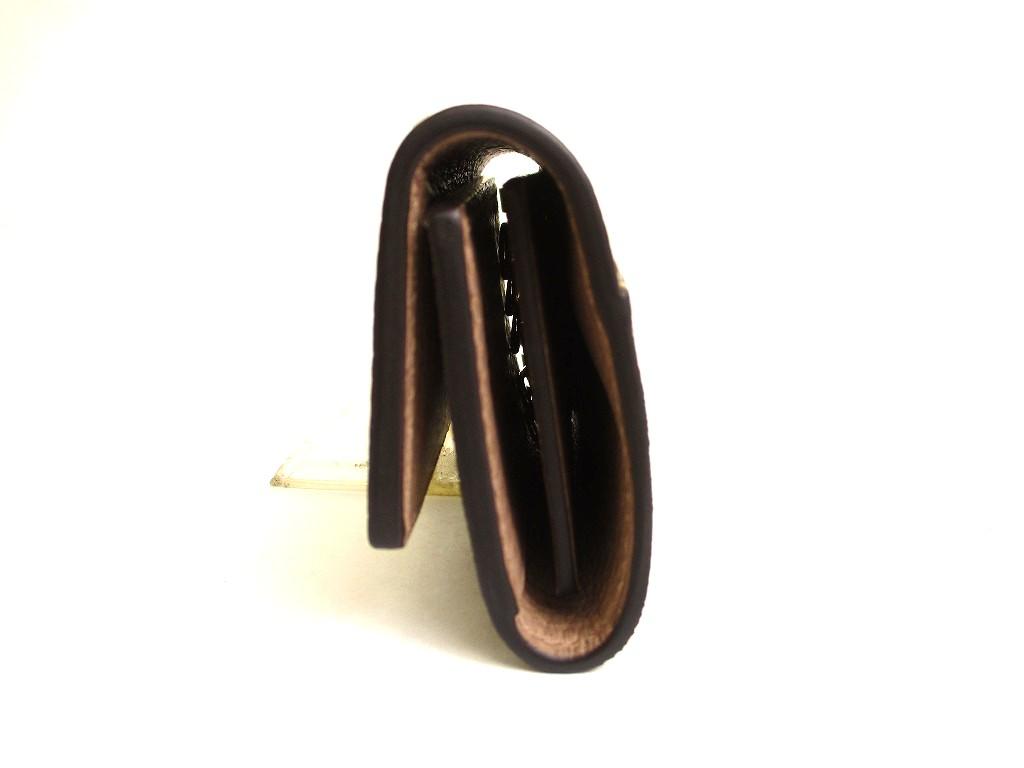 Authentic GUCCI Double G GG Dusty Pink Leather Gold H/W 6 Pics Key Chain #a760  Refurbished