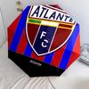 Atlante FC  Pattern, Automatic Folding Umbrella, Portable and Foldable Design, 8 Ribs, a Christmas or Birthday Gift.
