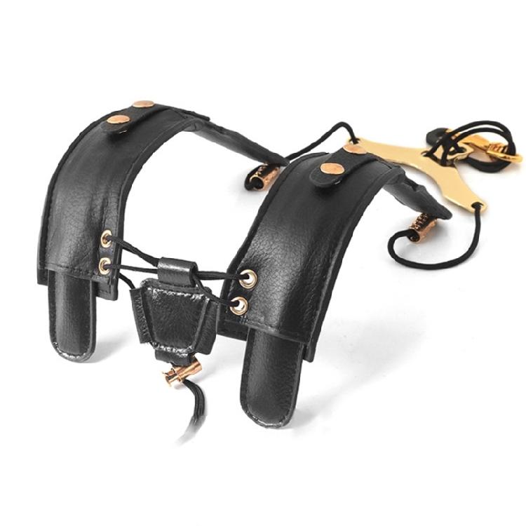 Double Shoulder Harness Padded Sax Neck Strap for Sax Players Length Adjustable