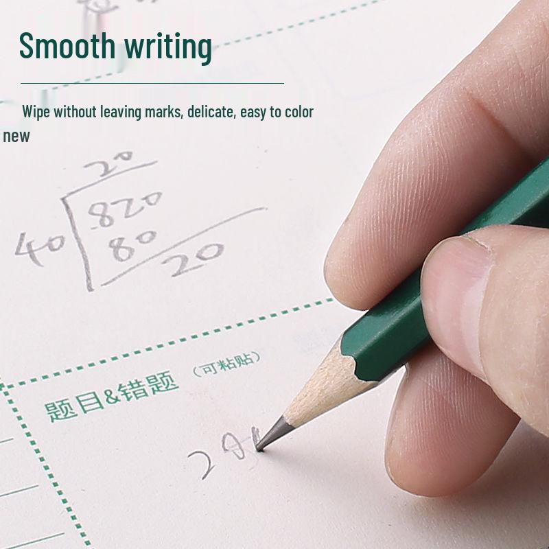 100-Piece Green Barrel HB & 2B Drawing/Writing Pencils with Free Shipping
