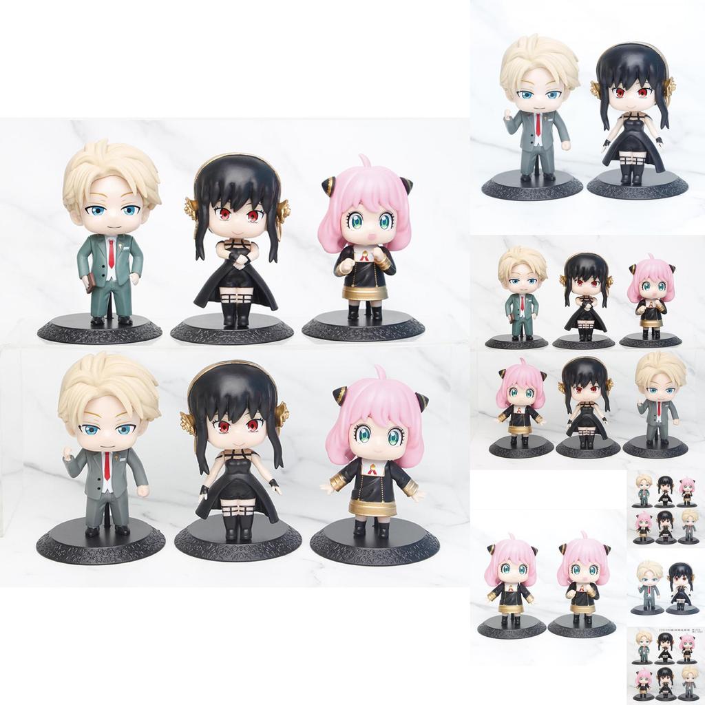 Cute Spy Family Anya Q Version Action Figure Model Toy Blind Box Gift Set