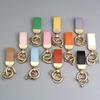 Key Holder Leather Car Keyring Key Anti-lost Car Key Pendant  Small Gift