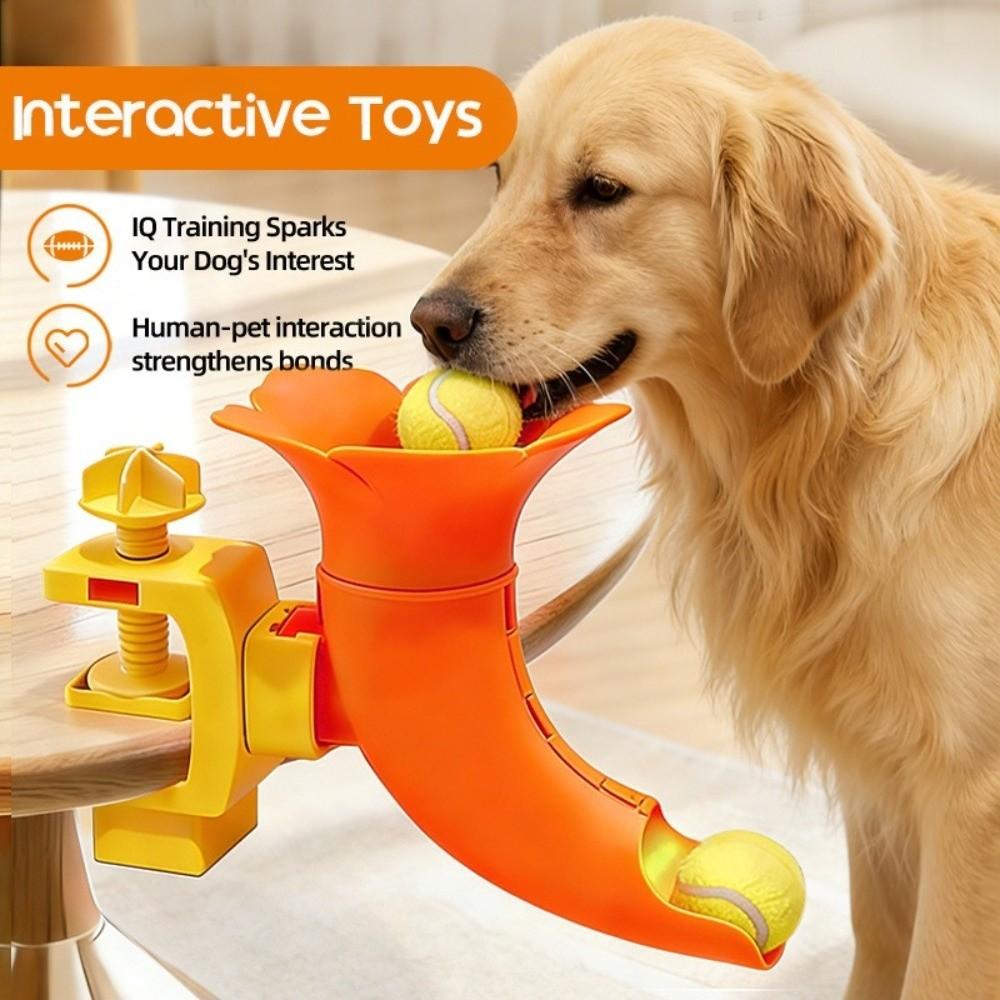 Automatic Throwing Automatic Ball Thrower Durable Tennis Ball Launcher  Training Reward
