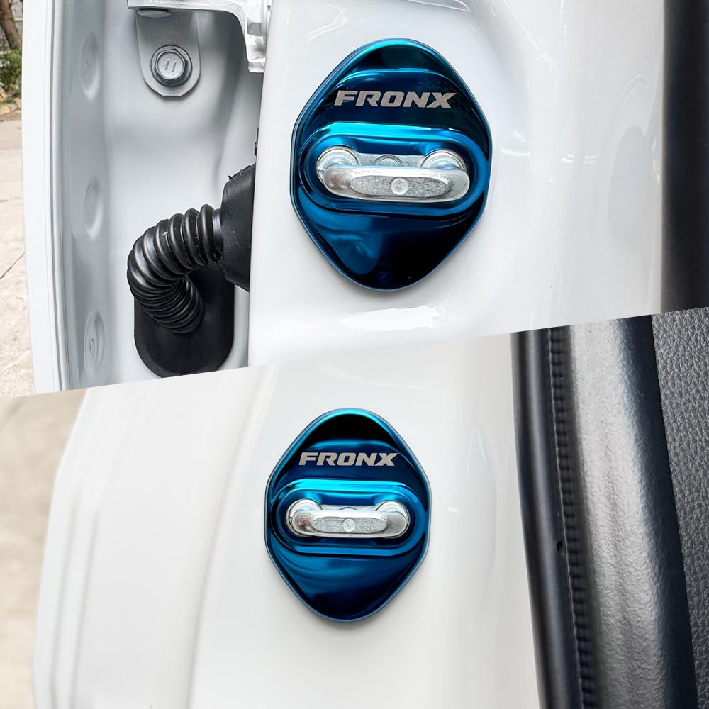 AKUSESARI FRA-MSGL Suzuki Fronx WDB3S WEB3S Compatible Striker Cover Door Lock Cover Plating Accessories