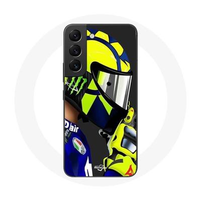Coque Pour Samsung Galaxy S22 Valentino Rossi Pilote De Vitesse Champion Du Monde Motogp