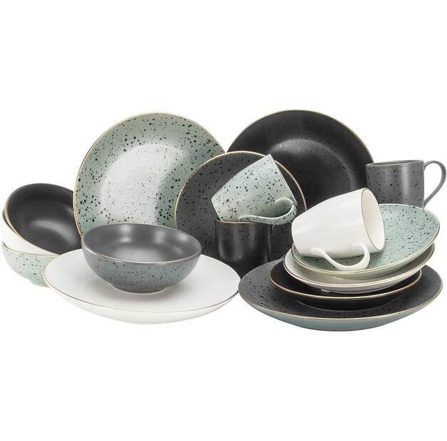 

Набор посуды CreaTable Industrial Gold, 16 предметов (14634)