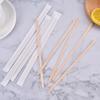 100ks jednorázových tyčinek na míchání Přírodní dřevěné čajové míchačky na kávu Potřeby pro kavárny
