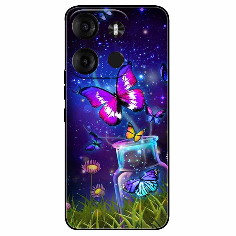 For Tecno Spark Go 2023 Case TPU Fashion Lovely Silicone Back Cover For Tecno Pop 7 Pro BF7 Funda Shockproof Pop7pro 7Pro Capa