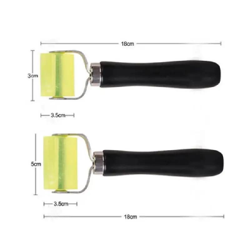 Sound Deadener Rolling Wheel Noise Deadening Reducing Car Rubber Roller Audio Sound Insulation Cotton Roller Pushing Wheel Tool