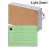 Portable A8 Binder Memo Book Loose-Leaf Horizontal Line Flash Cards With Cover Revision Cards