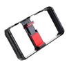 Smartphone Stabilizers Grip with 3 Shoe Mounts Two Handle Video Rig for Enhanceds Filmmaking and Broadcasting Quality
