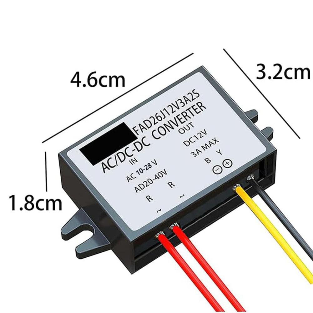 12V DC Power Supply AC-DC Current Converter 12v Ac Dc Current Converter Energy Saving Converter Dustproof Design