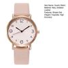 Quartz Watch Elegant Minimalist Analog Wristwatch High Accuracy Three-Pin Watch Suitable for Casual Formal Office Daily Wear Gift