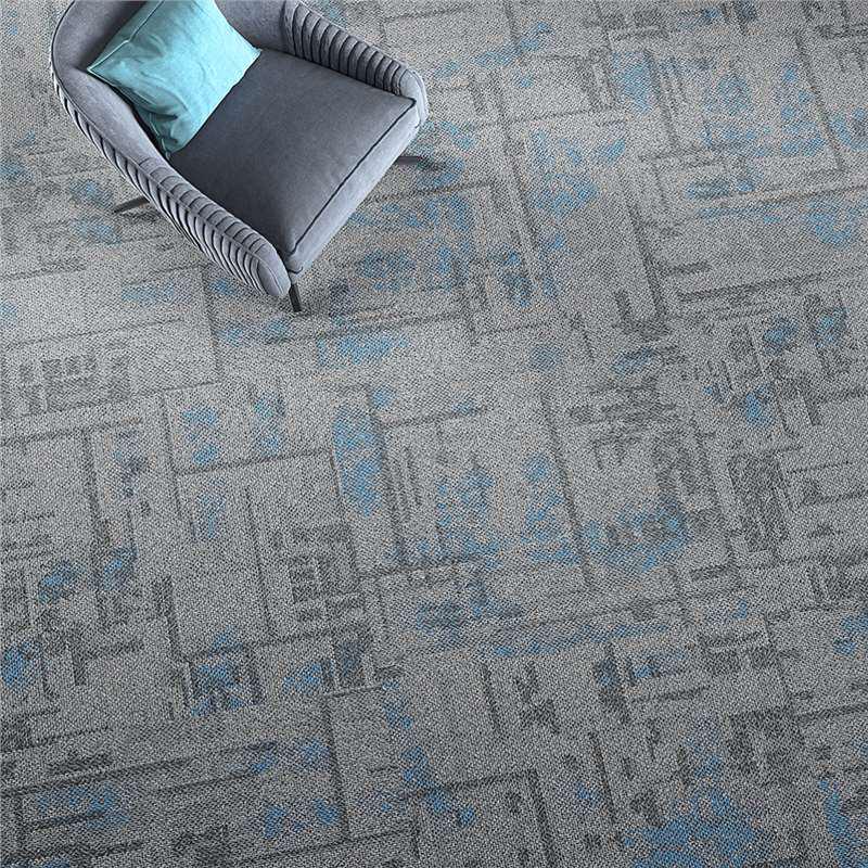 Thickened Commercial Office Carpet Tiles for Large Area Flooring