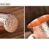 Handcrafted Vintage Pure Copper Coffee Cup,Outdoor Juice Breakfast Mug,Hammer Texture Home use 360ml Drinking Tea Cup Tableware