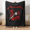 1pc Dragon guitarThemed Blanket Soft Flannel All Season Cozy Throw with Bold Graphic Print, Travel, or Holiday Gift for Family & Friends