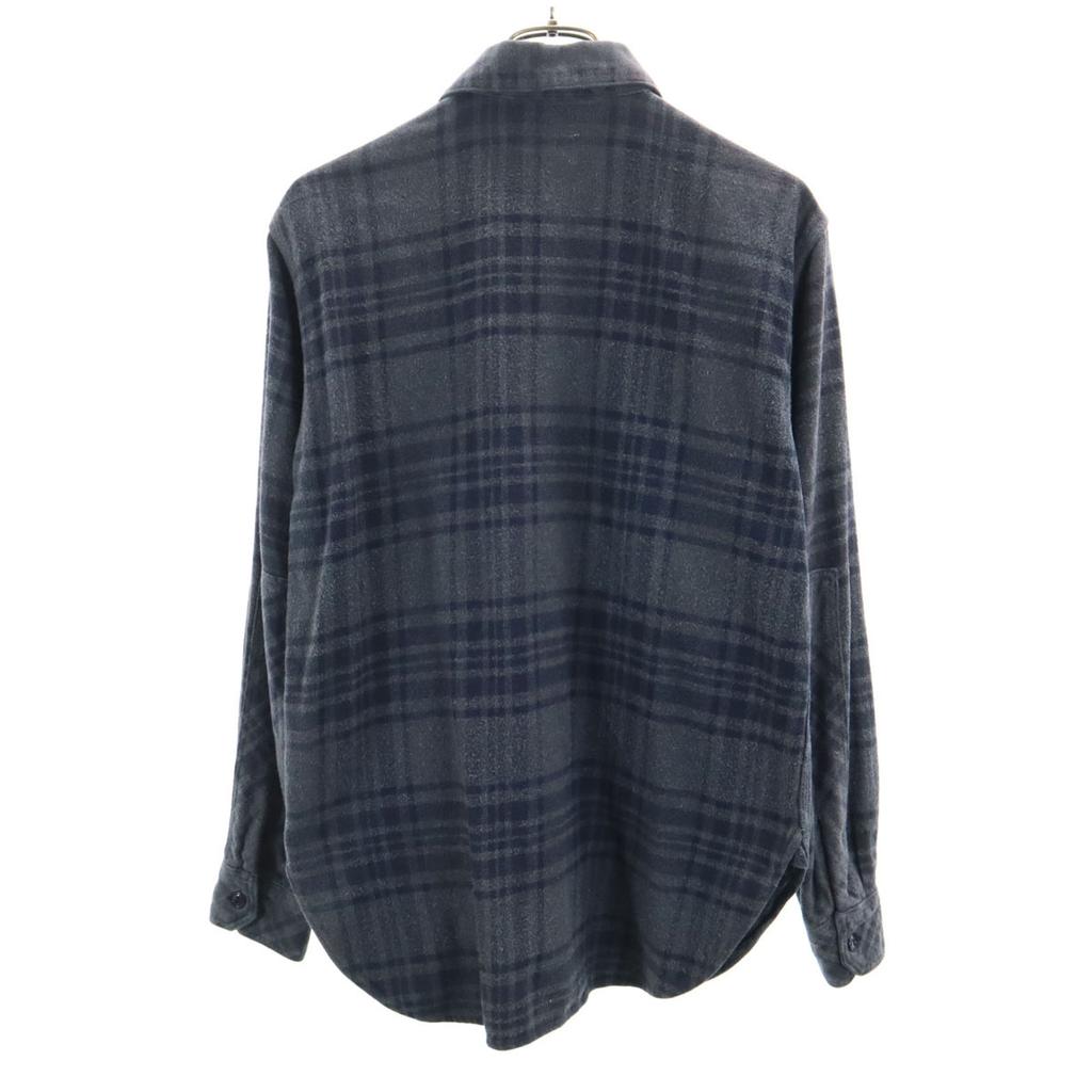 ENGINEERED GARMENTS Check Pattern Long Sleeve Shirt XS Gray Men's Used