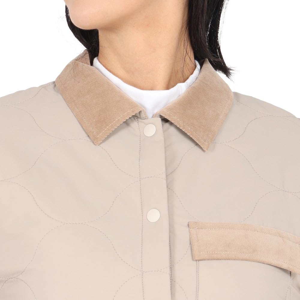 Filled Full Zip Blouson Golf Outerwear M [Pin Apparel] Women's (Stretch) / / 622-4220004 040_Beige