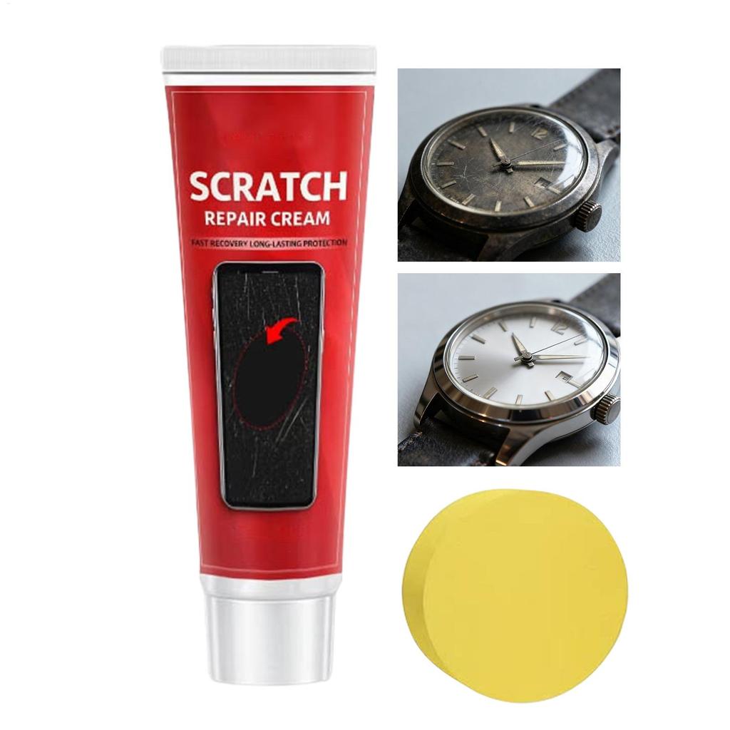 61ml Phone Screen Scratch Remover, Instant Repair Polishing Cream for Eyeglasses, Sunglasses Camera Lenses Glass Screen Restorer