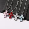 2025 Retro Dark Gothic Cross Necklace for Women - High-End Y2K Fashion Clavicle Chain