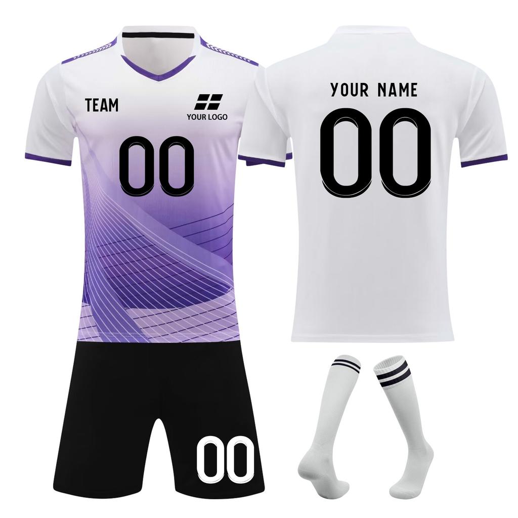 Football Jerseys Football Uniforms Shorts Socks Set Shorts Socks Adult Children Sizes Outfits