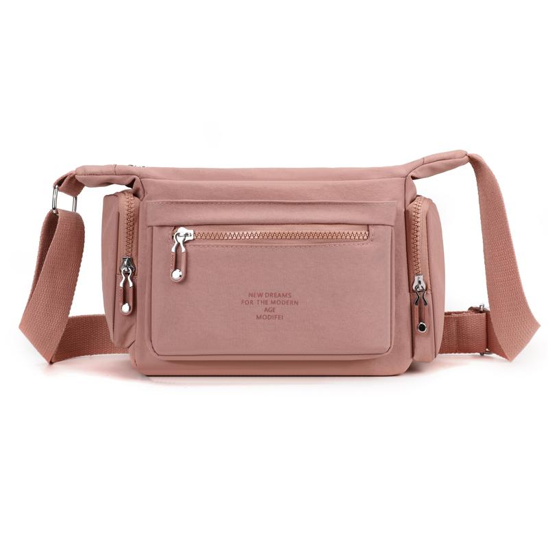 Crossbody Bag Large Capacity Outdoor Commuter Women's Bag Lightweight Nylon Shoulder Bag