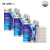 Health Functional Food Canadian Probiotics Mixed Lactic Acid Bacteria Aids Bowel Movements, 10 Billion CFU, Supports Gut Health, 3 Pcs, 60 Tablets