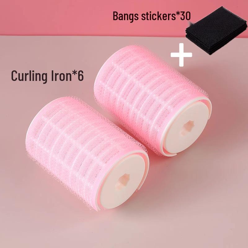 Air Bangs Curling Iron: Fluffy Hair Root Shaping Clip Curler