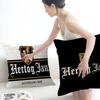 H-Hertog Jan Pillow Gift Home Office Decoration Bedroom Sofa Car Cushion Cover Case 45X45