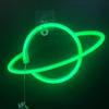 Xiaomi Neon Sign Alien Face Shaped Wall Hanging Lights for Home Game Room Saucerman  Plant LED Night Lamps Xmas Party Holiday Art Decor