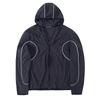 Irregular Para Light Hood Zip-Up (Brown)