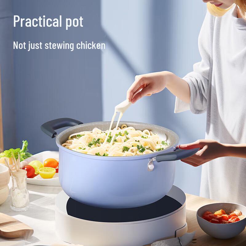 Chuidahuang 22cm Maifan Stone Non-Stick Soup Pot