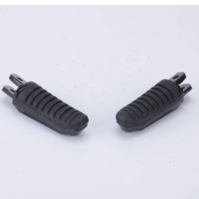 Front Footrest Replacement Set for GSX1300R 1999-2019, ABS Construction with Grooves Across Foot-Contact Areas