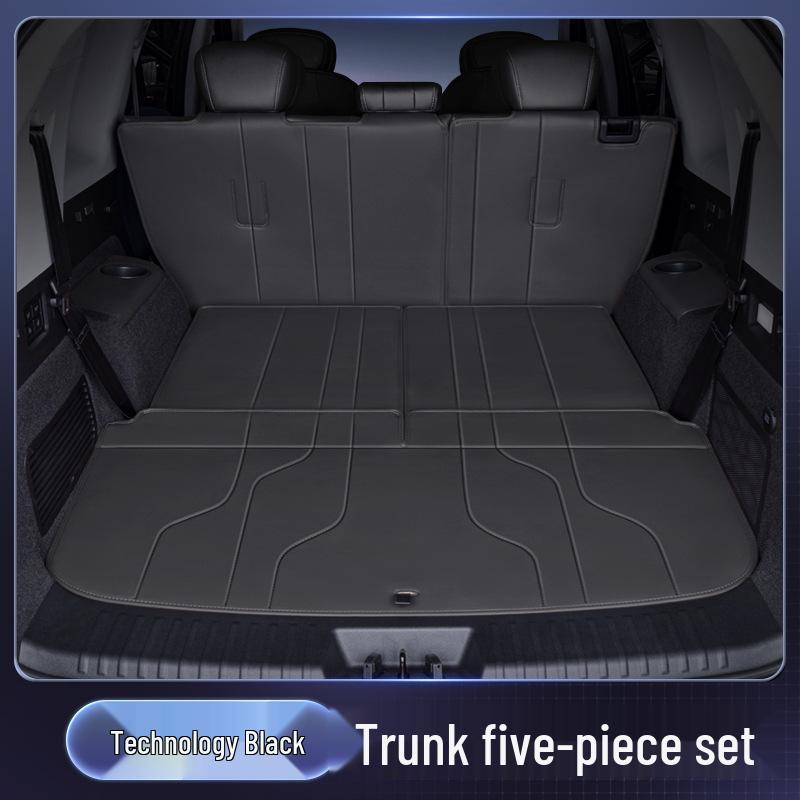 Exeed Lanyue 2026 Trunk Mat: Full Coverage Car Interior Decor for Six/Seven-Seater Models