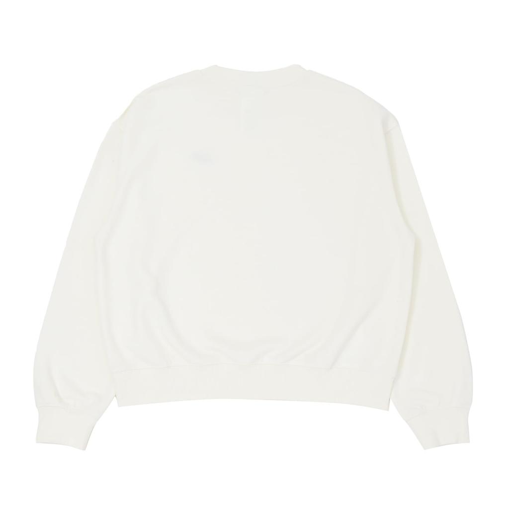 Sport Essentials French Terry Crew SST [New Balance] Women's (Fleece Lining) (WT41508) (Sea Salt)