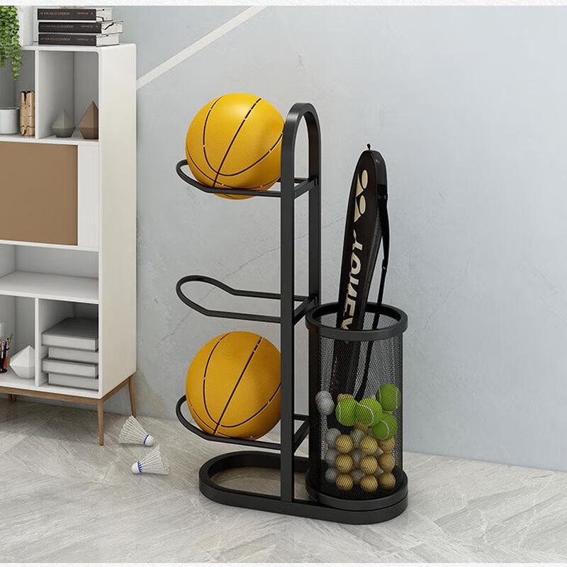 3-Tier Sports Ball Storage Rack