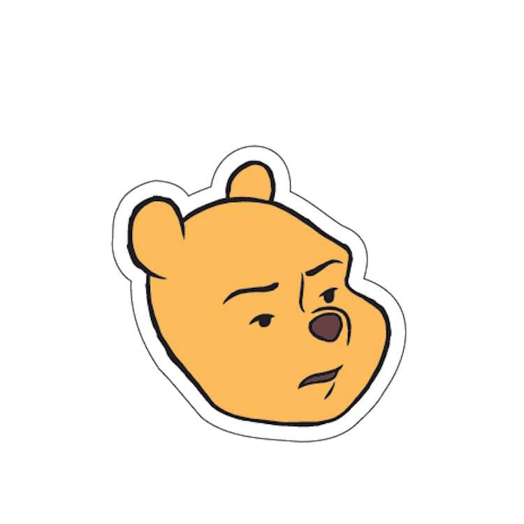 

Канцелярские товары Disney Акриловый Винни Хмурый S3624951 Sun-Star Клип, Пух, Лицо,