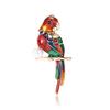 Fashion Creative Alloy Enamel Parrot Brooch Personality Versatile Men'S And Women'S Suit Coat Corsage Ornament Pin