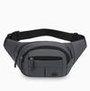 Men's Leather Texture Waist Pack for Travel and Outdoor Adventures