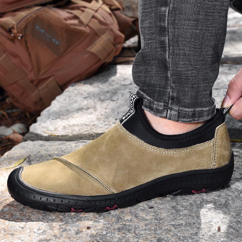 

Men Pigskin Casual Shoes Outdoor Soft Outdoor Men s Loafers Luxury Breathable Men s Driving Shoes Non-Slip Handmade Walking Men 38