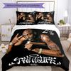 2pac Duvet Cover Set Perfect for Living Room Machine Washable Christmas Gift
