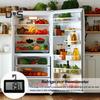 Termómetro colgante para refrigerador con pantalla LCD, termómetro digital resistente al agua para congelador, funciona con pilas, medidor de temperatura de alta precisión para refrigerador.