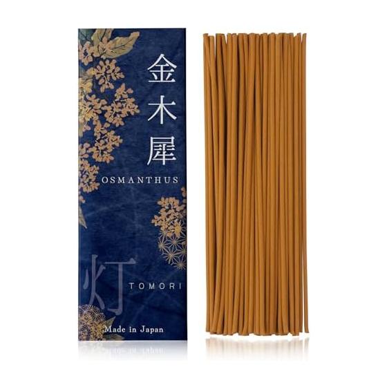 [Luxury Osmanthus scent] Incense, Osmanthus incense, approximately 60 pieces, made in Japan, naturally derived, from Awaji Island, Osmanthus incense,