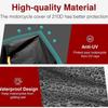 Motorcycle Tarp Windproof Motorcycle Cover Waterproof Outdoor With Reflective Strips Stable Motorcycle Cover Dust Cover