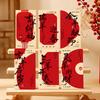 Red Envelopes 6Pcs Vibrant Vietnamese Wishes 3D Sheep Design for Tet Festival Kids Lucky Money Packing