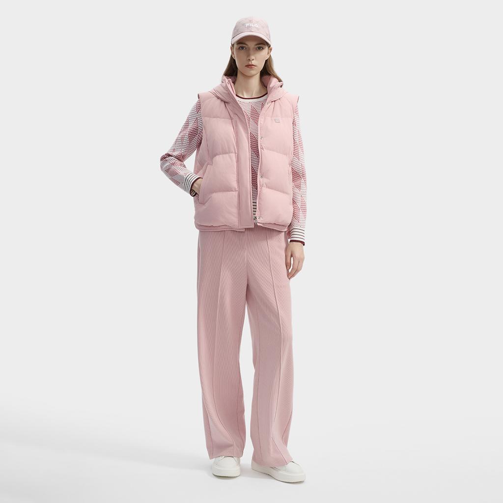 New FILA Vest Women's Graceful Pink F11W443901FPK