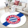 Bayern Munich Round Area Rug,Carpet Rug for Living Room Bedroom Sofa Playroom Decor,Non-slip Floor Mat