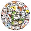 50 Leuke Dieren Emotionele Steun Stickers voor Dagelijkse Decoratie - Handgemaakte DIY Expressies