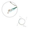 Universal Violin Fiddle String Strings Full Set (E A D G) Steel Core Nickel silver Wound with Nickel plated Ball End